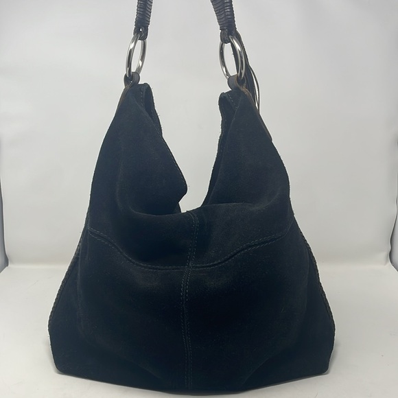 Lucky Brand Handbags - Lucky Brand Suede Oversized Hobo Tote🖤